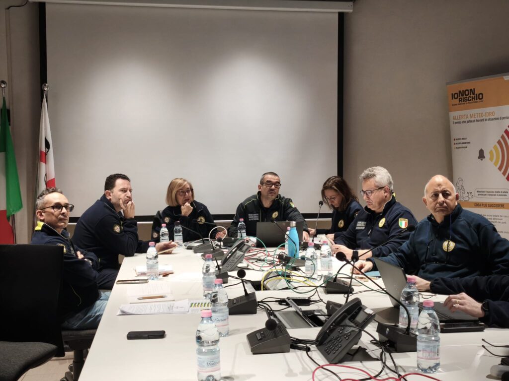 Maltempo: Avviso di criticità regionale- rafforzato il coordinamento del Sistema di Protezione civile regionale